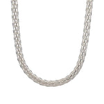 Round Snake Chain Necklace 24"