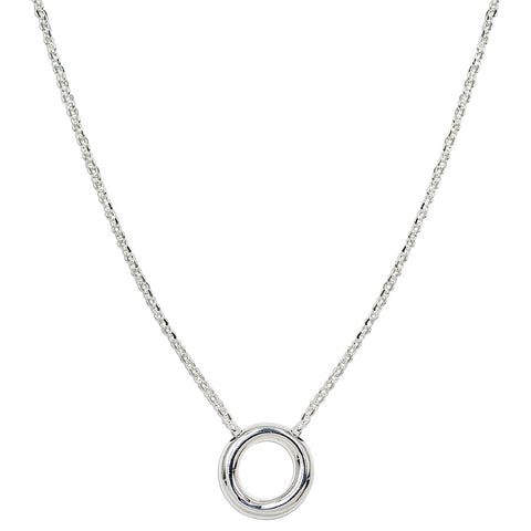 Circle Necklace 20"