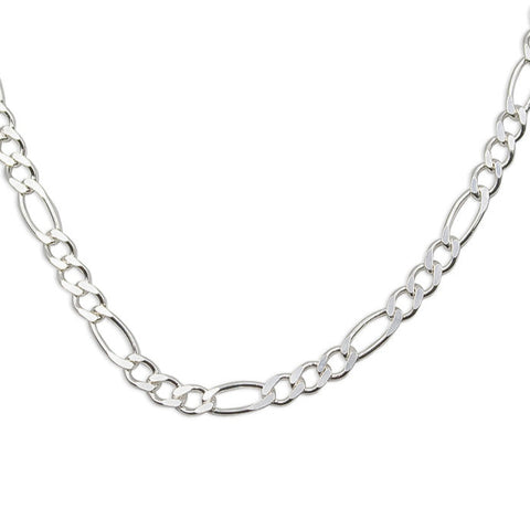 Figaro Chain 3*1 Necklace 24"