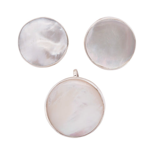 Mother of Pearl Circle Set