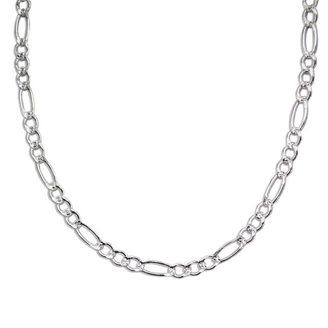 Figaro Chain 3*1 Necklace 20"