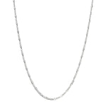 17mm Figaro Chain 3*1 Necklace 20"