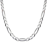 5mm Figaro Chain 3*1 Necklace 20"