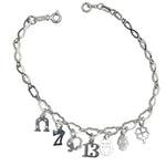 Infinity Lucky Charms Bracelet 8.3"