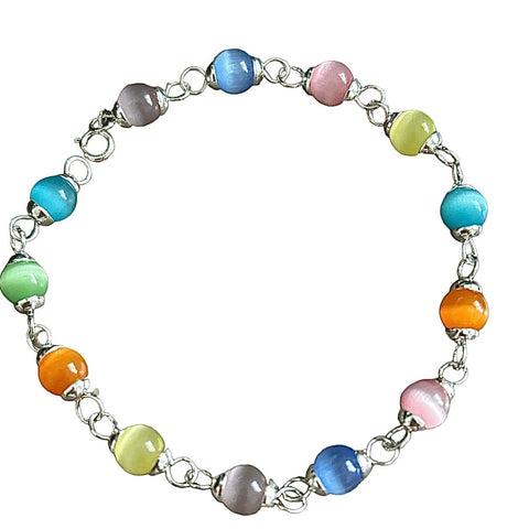 Cat's Eye Bracelet 7.5"