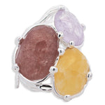 Three Quartz Ring #Adj