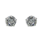 CZ Stud Earrings 5mm