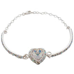 Crystal Heart Bracelet