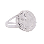 Saint Benedict Wire Ring #6.5