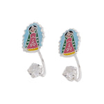 Guadalupe Virgin Mary Telephone Earrings