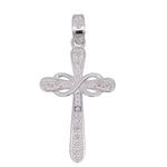 Cross with Infinity Pendant