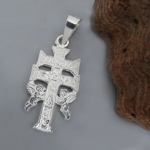 Caravaca Crucifix Cross Pendant  1.1"