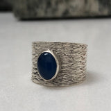 2mm Textured Band Ring #9