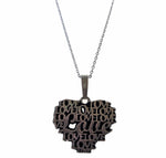 Love Heart Necklace 18"