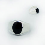 Oval Cabochon Ring for Men # 12.5
