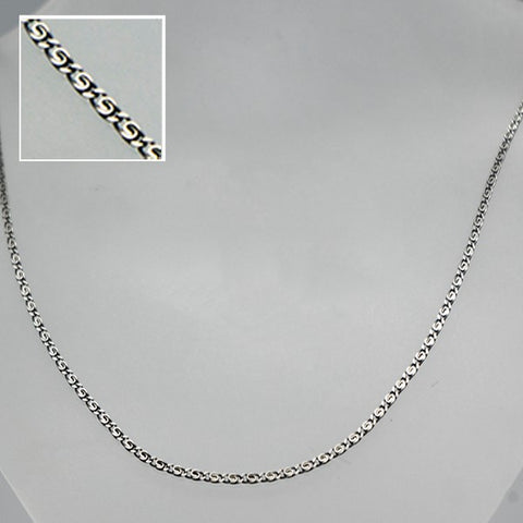Chinese Style Chain Necklace 20"