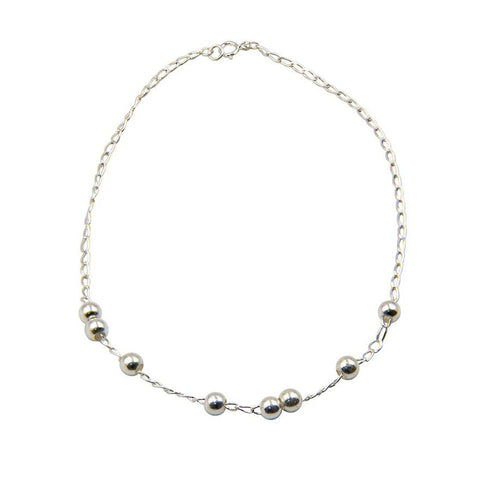 5mm Beads Chain Anklet 11"