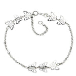 Butterflies Anklet 9"