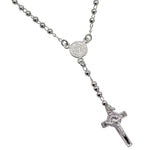 3mm Rosary Necklace 21”