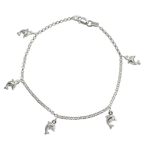 Dolphins Bracelet 7"