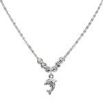 Dolphin Necklace 18"