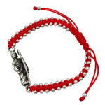 2mm Saint Jude Thread Bracelet with Beads