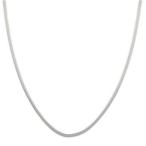 Oval Super Flex Chain Necklace 18"
