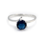 CZ Solitaire Ring # 8