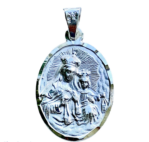 Our Lady of Carmen Oval Medal 26mm