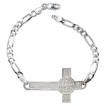 Saint Benedict Cross Bracelet 7"
