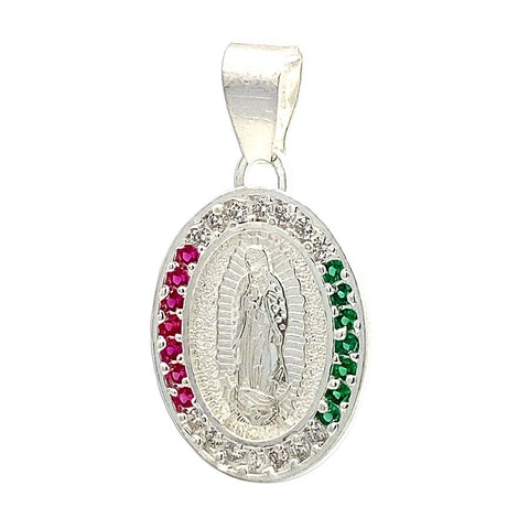 CZ Our Lady of Guadalupe Oval Medal 1.1"